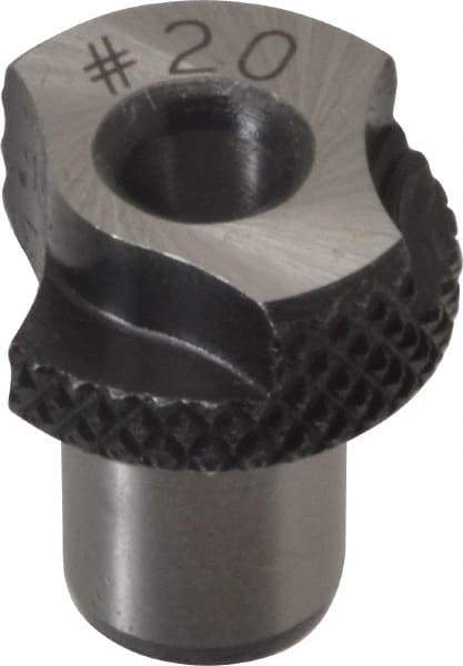 Value Collection - Type SF, No. 20 Inside Diam, Head, Slip Fixed Drill Bushing - 5/16" Body Outside Diam, 3/8" Length Under Head, Steel, LS-1 Compatible - Benchmark Tooling