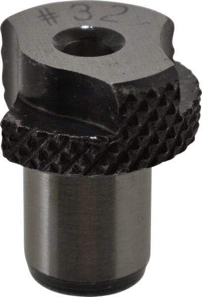 Value Collection - Type SF, No. 32 Inside Diam, Head, Slip Fixed Drill Bushing - 5/16" Body Outside Diam, 3/8" Length Under Head, Steel, LS-1 Compatible - Benchmark Tooling