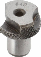 Value Collection - Type SF, No. 40 Inside Diam, Head, Slip Fixed Drill Bushing - 5/16" Body Outside Diam, 3/8" Length Under Head, Steel, LS-1 Compatible - Benchmark Tooling