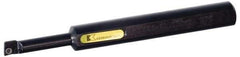 Kennametal - 16mm Min Bore Diam, 180mm OAL, 12mm Shank Diam, E-SCLP Indexable Boring Bar - CP.. Insert, Screw Holding Method - Benchmark Tooling