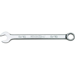 Wright Tool & Forge - Combination Wrenches; Type: Combination Wrench ; Tool Type: SAE ; Size (Inch): 11/16 ; Number of Points: 12 ; Finish/Coating: Satin Finish ; Material: Alloy Steel - Exact Industrial Supply