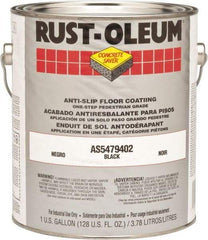 Rust-Oleum - 1 Gal Can Gloss Black Antislip Epoxy - 50 Sq Ft/Gal Coverage, <340 g/L VOC Content - Benchmark Tooling