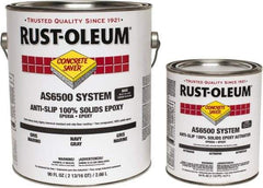 Rust-Oleum - 1 Gal Kit Gloss Navy Gray Antislip Epoxy - 25 to 35 Sq Ft/Gal Coverage, <50 g/L VOC Content - Benchmark Tooling