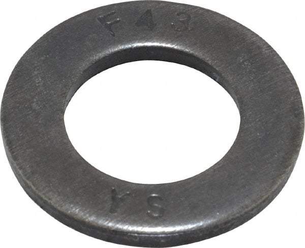 Value Collection - 3/4" Screw, Grade SAE 1035-1050 Steel Structural Flat Washer - 13/16" ID x 1-15/32" OD, Plain Finish - Benchmark Tooling