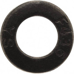 Value Collection - 5/16" Screw, Grade SAE 1035-1050 Steel Structural Flat Washer - 11/32" ID x 11/16" OD, Plain Finish - Benchmark Tooling