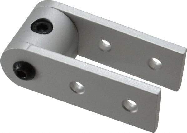 80/20 Inc. - 3" High, Open Shelving 90° 3" Arm Pivot - Aluminum, Use with Series 10 & Bolt Kit 3393 - Benchmark Tooling