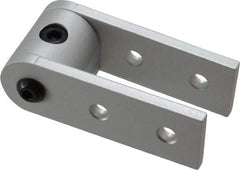 80/20 Inc. - 3" High, Open Shelving 90° 3" Arm Pivot - Aluminum, Use with Series 10 & Bolt Kit 3393 - Benchmark Tooling