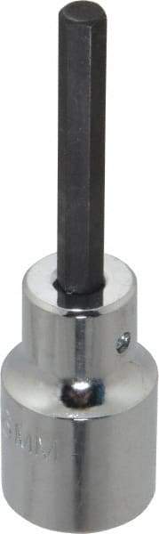 Proto - 1/2" Drive, 6mm Hex Bit Socket - 3-1/4" OAL - Benchmark Tooling
