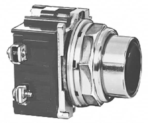 Eaton Cutler-Hammer - Flush Pushbutton Switch Operator - Gray, Round Button, Nonilluminated - Benchmark Tooling