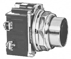 Eaton Cutler-Hammer - Flush Pushbutton Switch Operator - Gray, Round Button, Nonilluminated - Benchmark Tooling