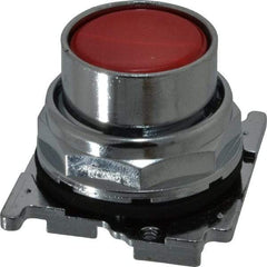 Eaton Cutler-Hammer - Flush Pushbutton Switch Operator - Red, Round Button, Nonilluminated - Benchmark Tooling