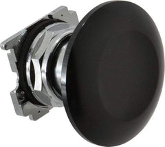 Eaton Cutler-Hammer - Extended Jumbo Mushroom Head Pushbutton Switch Operator - Black, Round Button, Nonilluminated - Benchmark Tooling