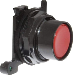 Eaton Cutler-Hammer - Flush Pushbutton Switch Operator - Red, Round Button, Nonilluminated - Benchmark Tooling