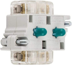 Eaton Cutler-Hammer - 2NO, 0.5 Amp, Electrical Switch Contact Block - 120 VAC/VDC, Pressure Terminal, 30-1/2mm Hole, For Use with E34 Operators, Standard 10250T - Benchmark Tooling