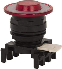 Eaton Cutler-Hammer - Pushbutton Switch Lens - Red, Round Button, Illuminated - Benchmark Tooling