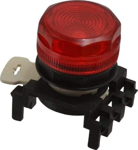 Eaton Cutler-Hammer - Round Pilot and Indicator Light Lens - Red, 25mm Lens Diameter - Benchmark Tooling