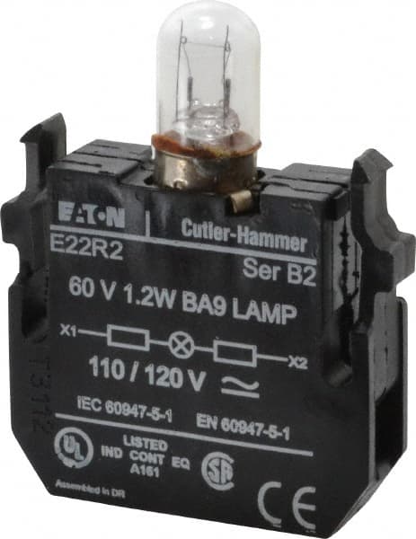 Eaton Cutler-Hammer - 120 VAC/VDC Incandescent Indicating Light - Benchmark Tooling