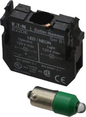 Eaton Cutler-Hammer - 24 VAC/VDC Green Lens LED Indicating Light - Benchmark Tooling