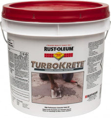 Rust-Oleum - 3.5 Gal Epoxy Patch Kit - Gray, 6.5 Sq Ft Coverage, 100% Solids Epoxy/Aggregate Patching Compound - Benchmark Tooling