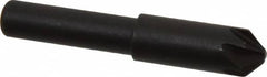 Keo - 5/16" Head Diam, 1/4" Shank Diam, 6 Flute 90° High Speed Steel Countersink - Benchmark Tooling