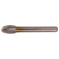 SE-41 Standard Cut Solid Carbide Bur-Egg Shape - Benchmark Tooling