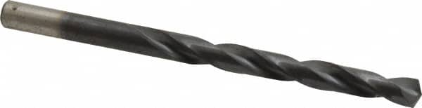 Chicago-Latrobe - Letter L 135° High Speed Steel Jobber Drill - TiAlN Finish, Right Hand Cut, Spiral Flute, Straight Shank, 4-1/4" OAL, Split Point - Benchmark Tooling