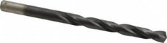Chicago-Latrobe - Letter L 135° High Speed Steel Jobber Drill - TiAlN Finish, Right Hand Cut, Spiral Flute, Straight Shank, 4-1/4" OAL, Split Point - Benchmark Tooling