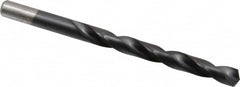 Chicago-Latrobe - Letter S 135° High Speed Steel Jobber Drill - TiAlN Finish, Right Hand Cut, Spiral Flute, Straight Shank, 4-7/8" OAL, Split Point - Benchmark Tooling