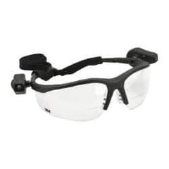 3M - +2.5, Clear Lenses, Anti-Fog, Framed Magnifying Safety Glasses - UV Protection, Adjustable Temples, Gray Plastic Frame, ANSI Z87.1-2010 - Benchmark Tooling