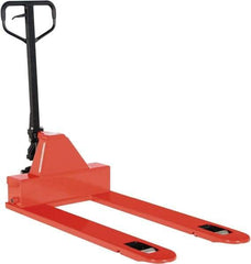 Vestil - 4,000 Lb Capacity, 6" Lift Industrial Pallet Truck - 1.88" Min Lift Height, 48" Fork Length x 7" Fork Width, 27" Overall Width - Benchmark Tooling