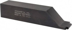 Kennametal - TRAO, Left Hand Cut, 1-1/4" Shank Height x 1-1/4" Shank Width, Neutral Rake Indexable Turning Toolholder - 6" OAL, RC..23 Insert Compatibility, Series K-Lock - Benchmark Tooling