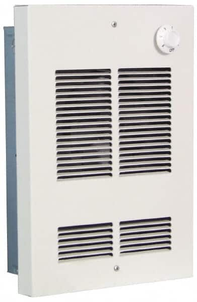 Marley - 240 Volt, 2,000, 1,500 Watt, 50 CFM, Shallow Recess Wall Heater - 9-1/4 Wide x 2-1/2 Deep x 12-1/2 High - Benchmark Tooling