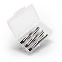 Titan USA - Tap Sets; Thread Size: 1-14 ; Number of Flutes: 4 ; Chamfer: Bottoming; Plug; Taper ; Material: High Speed Steel ; Finish/Coating: Uncoated ; Thread Direction: Right Hand - Exact Industrial Supply