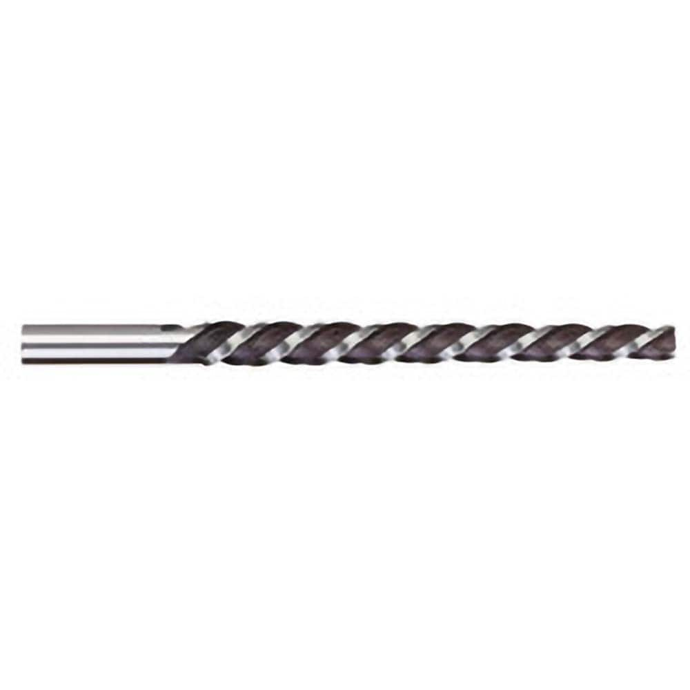 Titan USA - Taper Pin Reamers; Taper Pin Size (Number): #3/0 (Wire); Small End Diameter (Decimal Inch): 0.1029 ; Reamer Diameter (Decimal Inch): 0.1302 ; Flute Type: Helical ; Shank Type: Straight ; Overall Length (Inch): 2-5/16 - Exact Industrial Supply