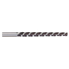 Titan USA - Taper Pin Reamers; Taper Pin Size (Number): #2/0 (Wire); Small End Diameter (Decimal Inch): 0.1137 ; Reamer Diameter (Decimal Inch): 0.1462 ; Flute Type: Helical ; Shank Type: Straight ; Overall Length (Inch): 2-9/16 - Exact Industrial Supply