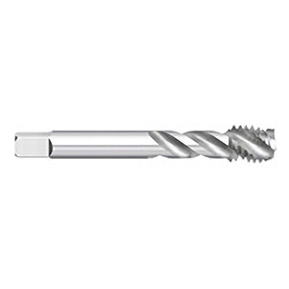 Titan USA - Spiral Flute Taps; Thread Size (mm): M5x0.80 ; Chamfer: Semi-Bottoming ; Class of Fit: 6H ; Thread Limit: D4 ; Number of Flutes: 3 ; Material: Powdered Metal - Exact Industrial Supply