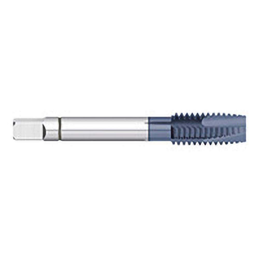 Spiral Point Tap: #4-40, UNC, 3 Flutes, Plug, 2B/3B, Powdered Metal, AlTiN Finish 9/16″ Thread Length, 1-7/8″ OAL, Right Hand, H2, Series 773