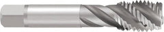 Emuge - #6-40 UNF 3 Flute 2B Bottoming Spiral Flute Tap - Cobalt, Bright Finish, 2" OAL, Right Hand Flute, Right Hand Thread, Series Enorm - Exact Industrial Supply