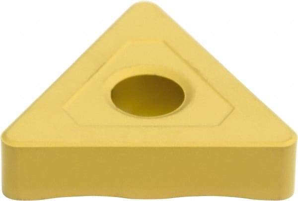 Sumitomo - TNMM434 EHG Grade AC820P Carbide Turning Insert - Al2O3 Finish, 60° Triangle, 1/2" Inscr Circle, 3/16" Thick, 1/16" Corner Radius - Benchmark Tooling
