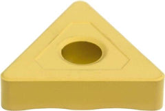 Sumitomo - TNMM434 EHG Grade AC820P Carbide Turning Insert - Al2O3 Finish, 60° Triangle, 1/2" Inscr Circle, 3/16" Thick, 1/16" Corner Radius - Benchmark Tooling