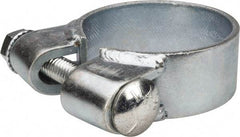 Made in USA - 2.42" ID, Steel Zinc Plated BCE Band Style Clamp - 0.12" Thick, 2-1/4" Hose - Benchmark Tooling