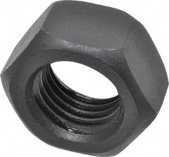 Value Collection - M30x3.50 Steel Right Hand Hex Nut - 46mm Across Flats, 24mm High, Uncoated - Benchmark Tooling