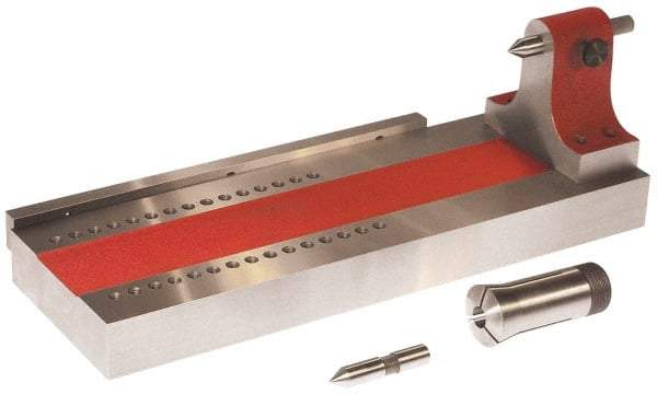 Suburban Tool - Base Plate and Tailstock Assembly - Compatible with Master Grind Index Fixture - Benchmark Tooling