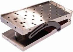 Suburban Tool - 18" Long x 6" Wide x 3-3/8" High, Precision Steel Sine Plate - Square to within 0.0004", 0.0003" Tolerance, 3/8-16 Hole - Benchmark Tooling