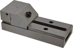 Suburban Tool - 3" Jaw Width, 4-3/4" Jaw Opening Capacity, 1-5/16" Jaw Height, Toolmaker's Vise - Flat Jaw, 0.0002" Parallelism, 0.0002" Squareness, 7-1/2" OAL x 3" OAW x 2-5/8" OAH - Benchmark Tooling