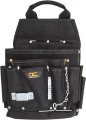 CLC - 12 Pocket Electrician's Holster - Nylon, Black - Benchmark Tooling