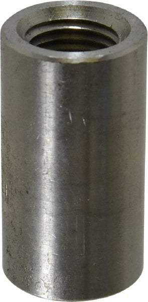 Merit Brass - 1/4" Grade 304/304L Stainless Steel Pipe Coupling - FNPT x FNPT End Connections, 3,000 psi - Benchmark Tooling
