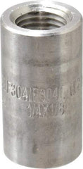 Merit Brass - 1/4 x 1/8" Grade 304/304L Stainless Steel Pipe Reducer Coupling - FNPT x FNPT End Connections, 3,000 psi - Benchmark Tooling