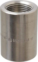 Merit Brass - 1 x 1/2" Grade 304/304L Stainless Steel Pipe Reducer Coupling - FNPT x FNPT End Connections, 3,000 psi - Benchmark Tooling