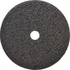 3M - 7" Diam 7/8" Hole 24 Grit Fiber Disc - Very Coarse Grade, Zirconia Alumina, 8,600 Max RPM, Series 501C - Benchmark Tooling